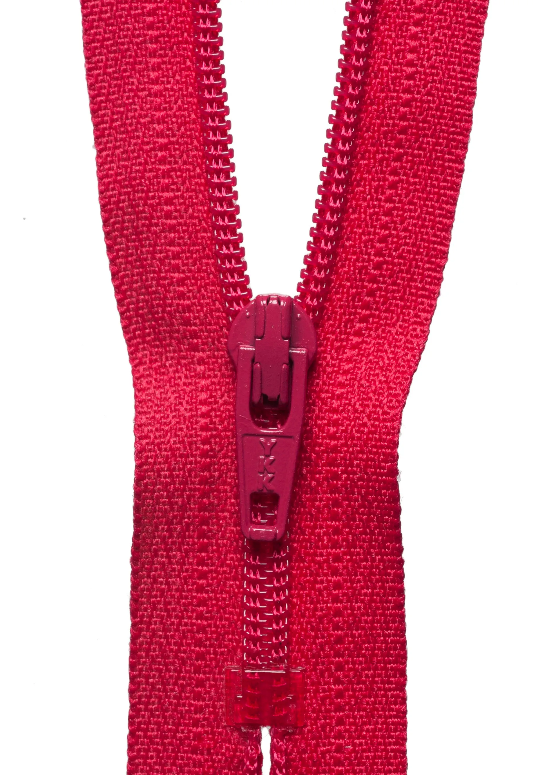 10"/25cm Nylon Skirt/Dress Zip - Hot Pink (817)