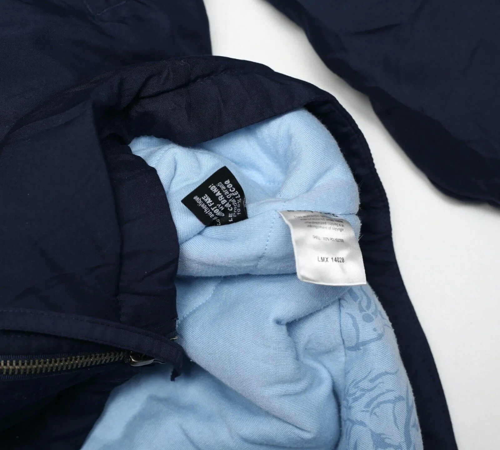 2007/08 MANCHESTER CITY Vintage le coq sportif Football Parka Jacket (M)