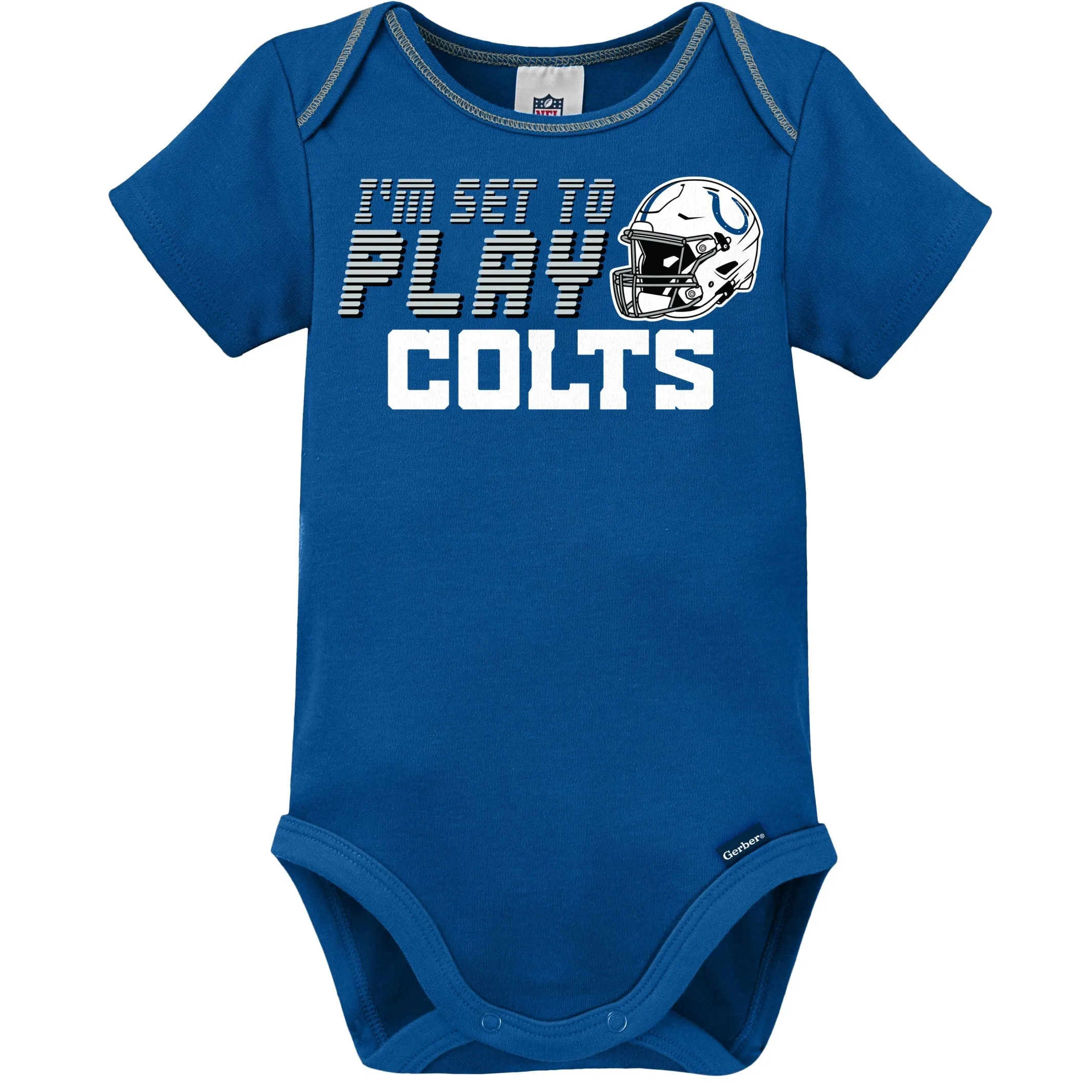 3-Piece Baby Boys Colts Bodysuit, Sleep 'N Play & Cap Set