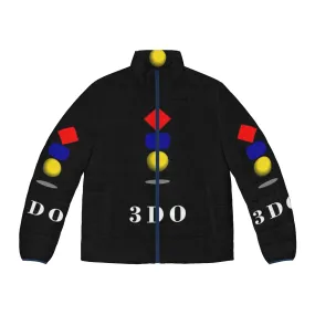3Do Company Logo Classic T-Shirt Puffer Jacket | Men's Winter Outerwear