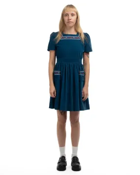 60’s Corduroy Peasant Dress - Small