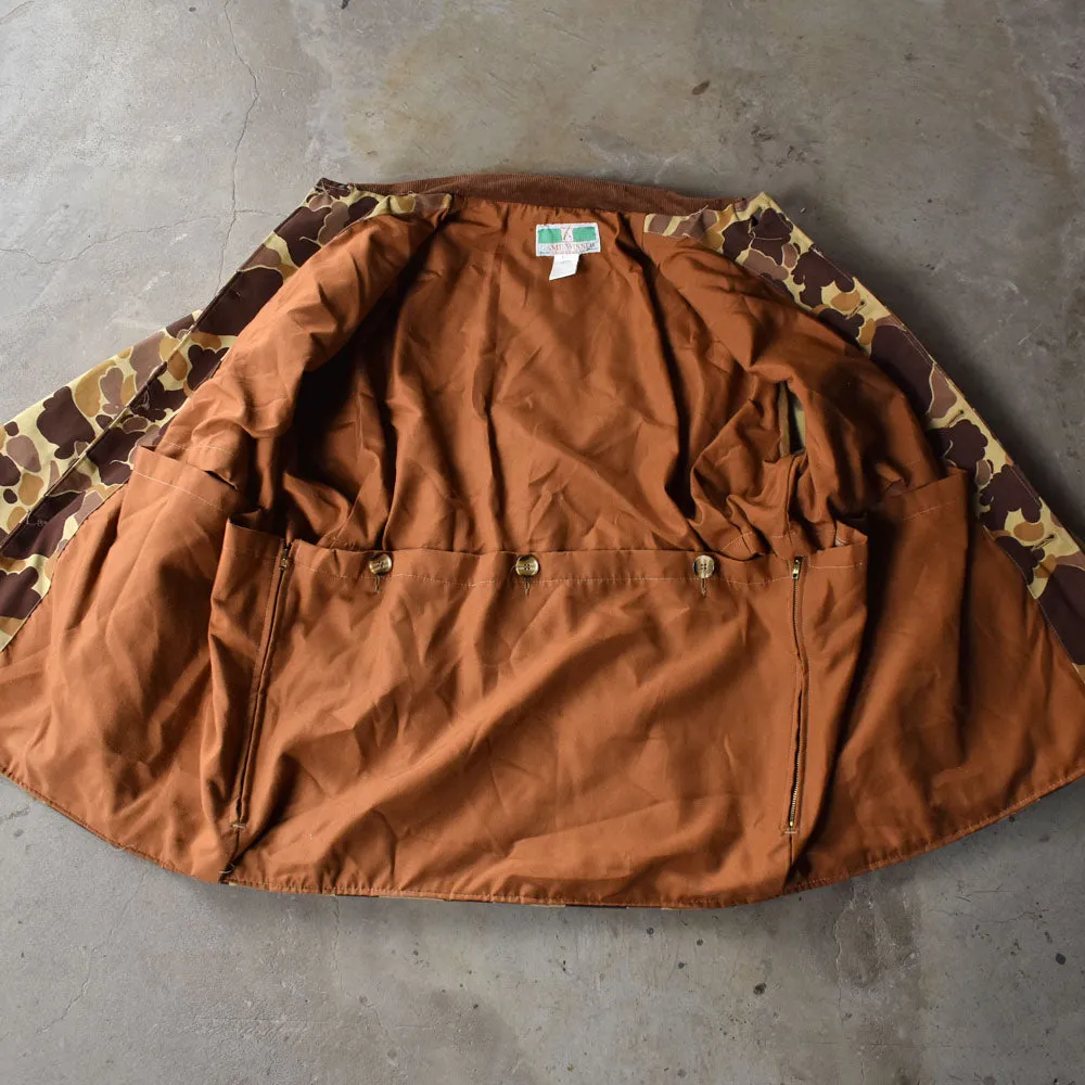 70’s GAME WINNER sportswear ミリタリー カモフラージュ柄 ハンティングジャケット 231110
