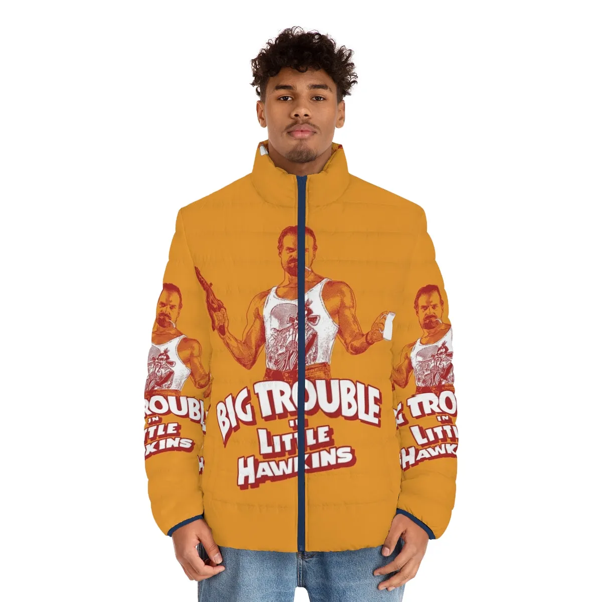 '80s Puffer Jacket Inspired by "Stranger Things" and "Big Trouble in Little China"
