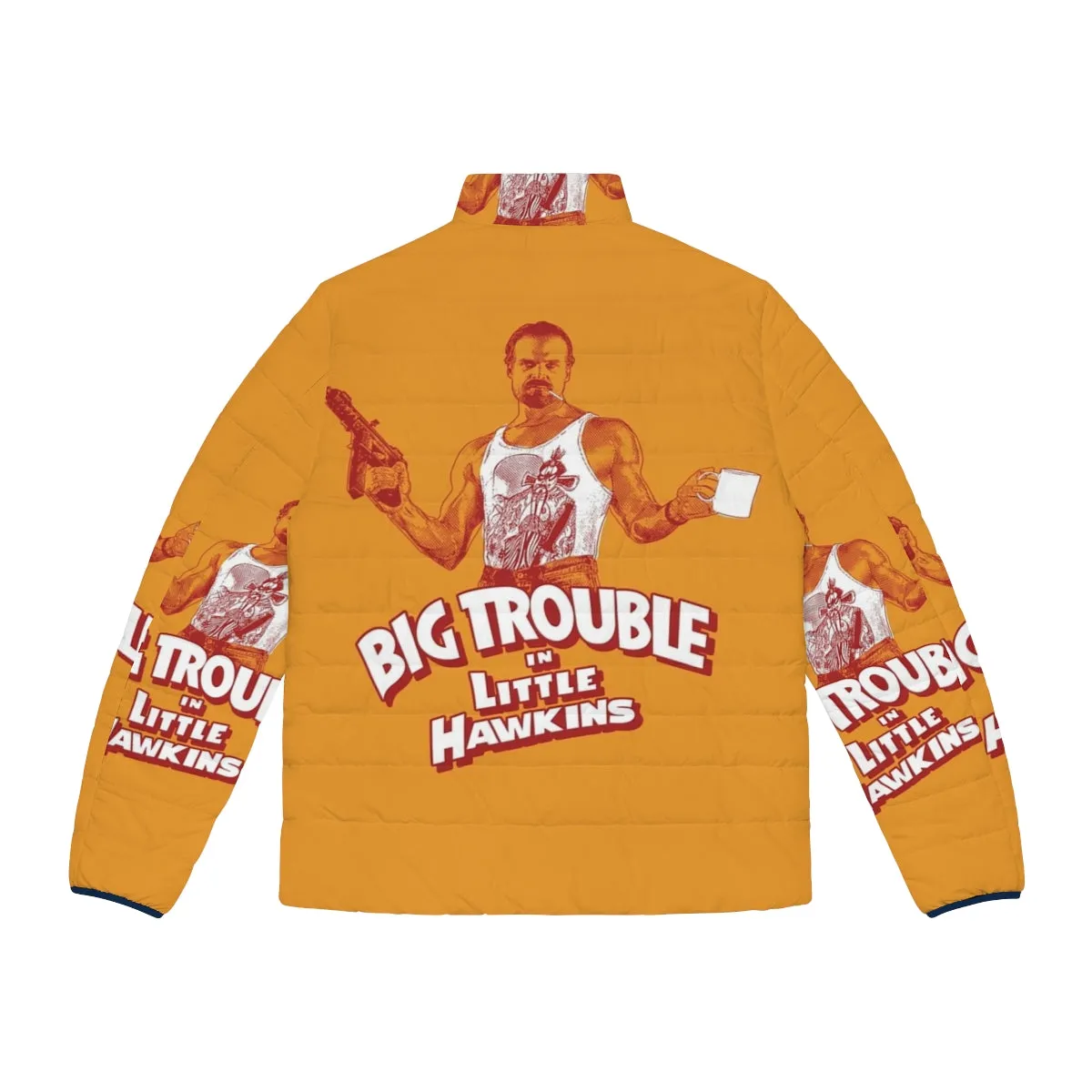 '80s Puffer Jacket Inspired by "Stranger Things" and "Big Trouble in Little China"
