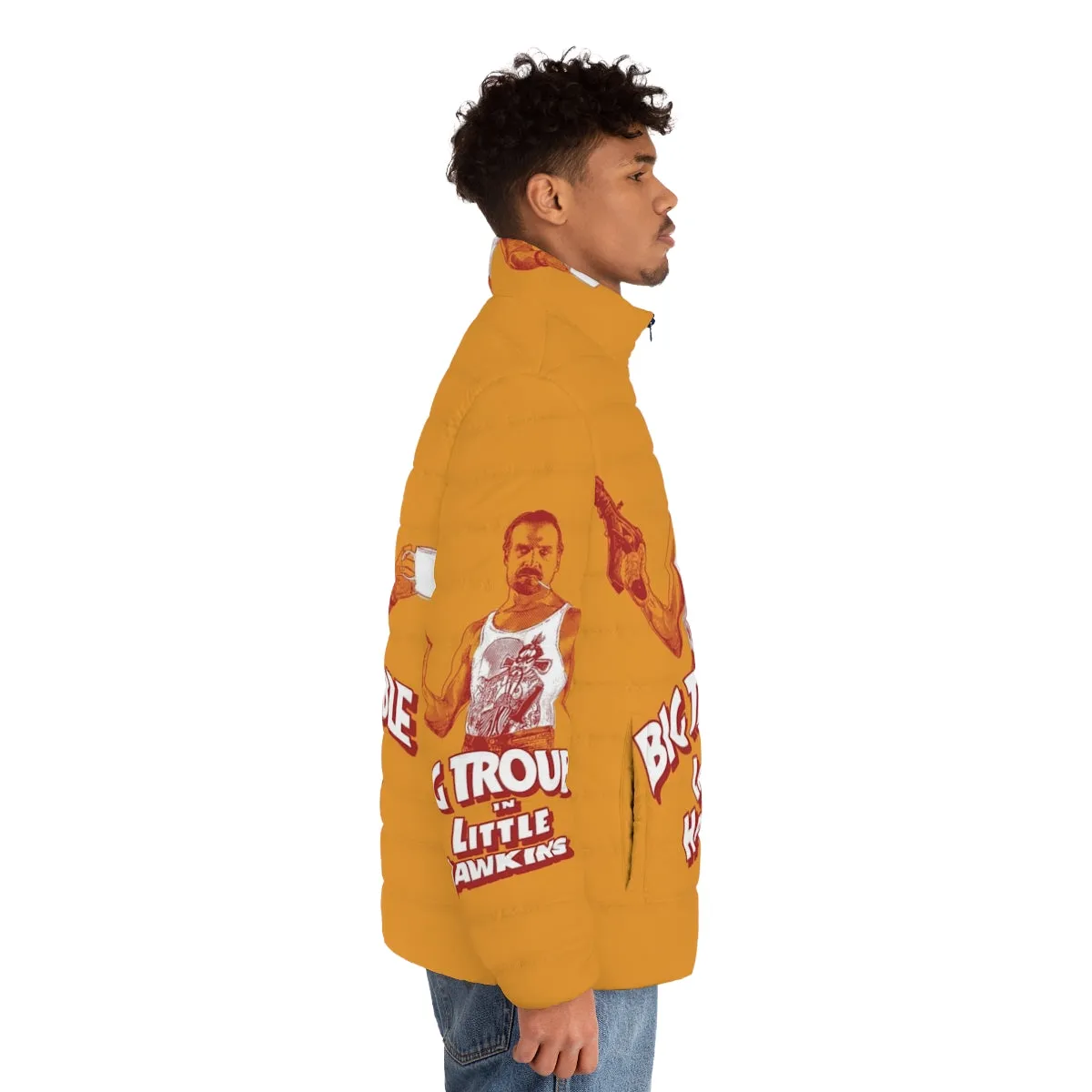 '80s Puffer Jacket Inspired by "Stranger Things" and "Big Trouble in Little China"