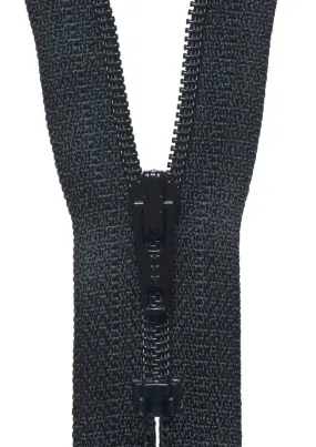 8"/20cm Nylon Skirt/Dress Zip - Black (580)