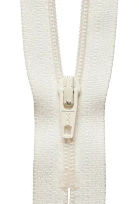 8"/20cm Nylon Skirt/Dress Zip - Buttermilk (121)