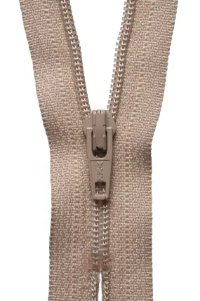 8"/20cm Nylon Skirt/Dress Zip - Fawn (573)