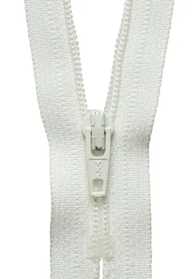 8"/20cm Nylon Skirt/Dress Zip - Light Cream (502)