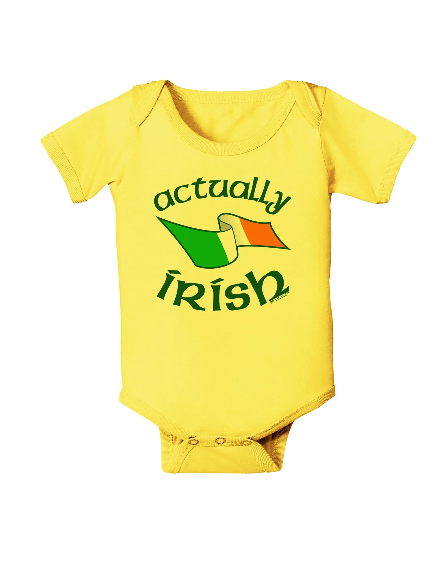Actually Irish Baby Romper Bodysuit