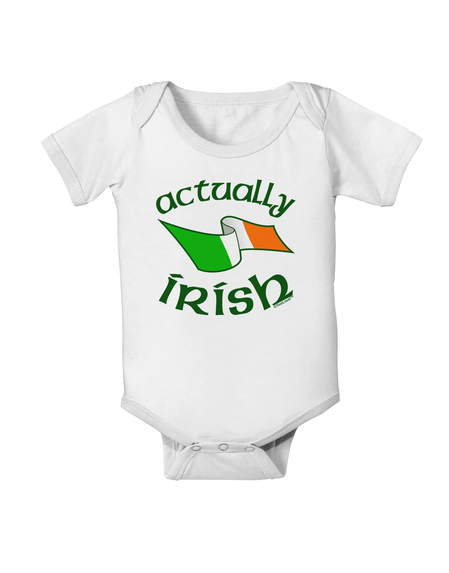 Actually Irish Baby Romper Bodysuit