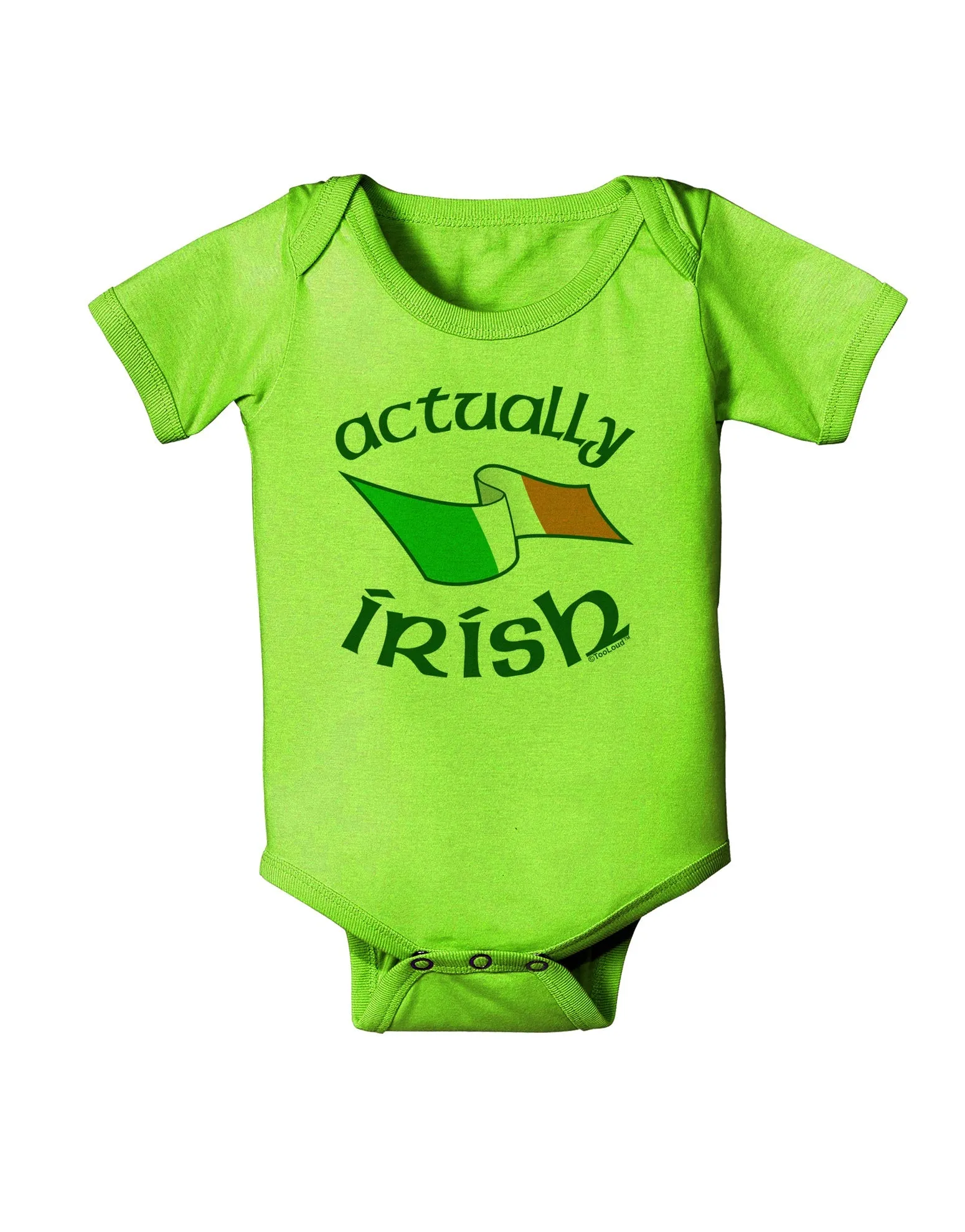 Actually Irish Baby Romper Bodysuit
