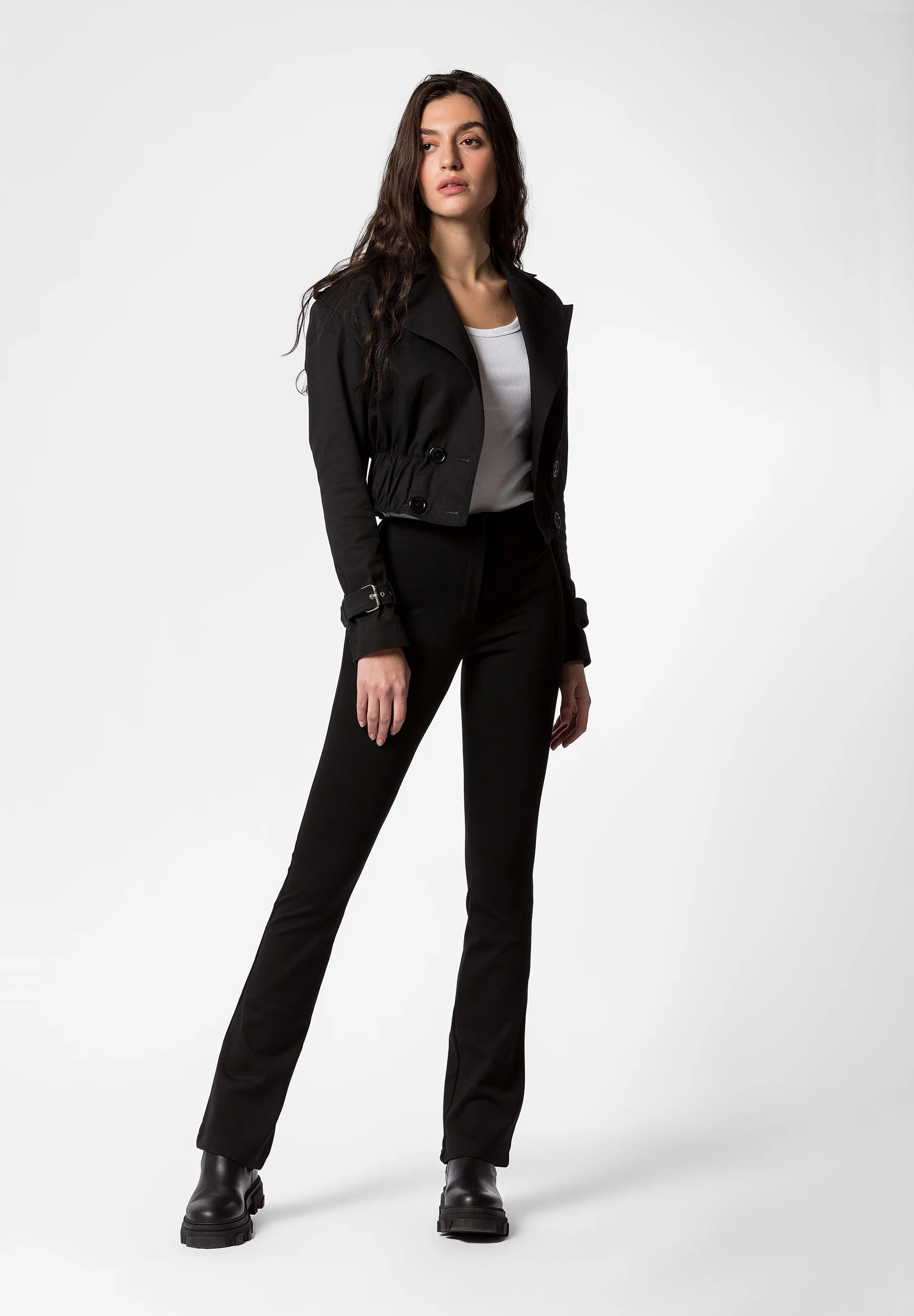 Adana punto flared pants