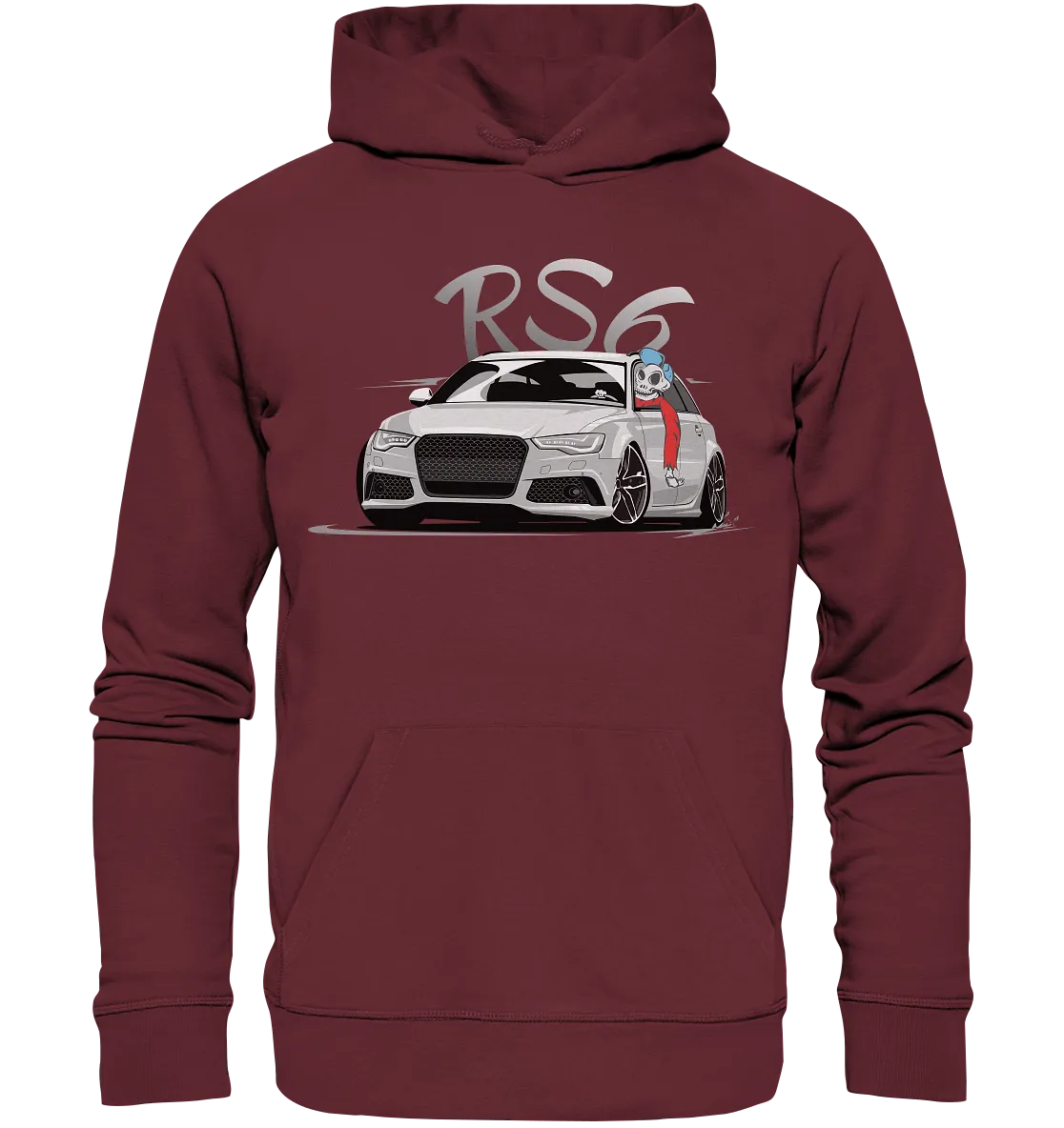 AGKRS64GSKULLHD - Organic Hoodie