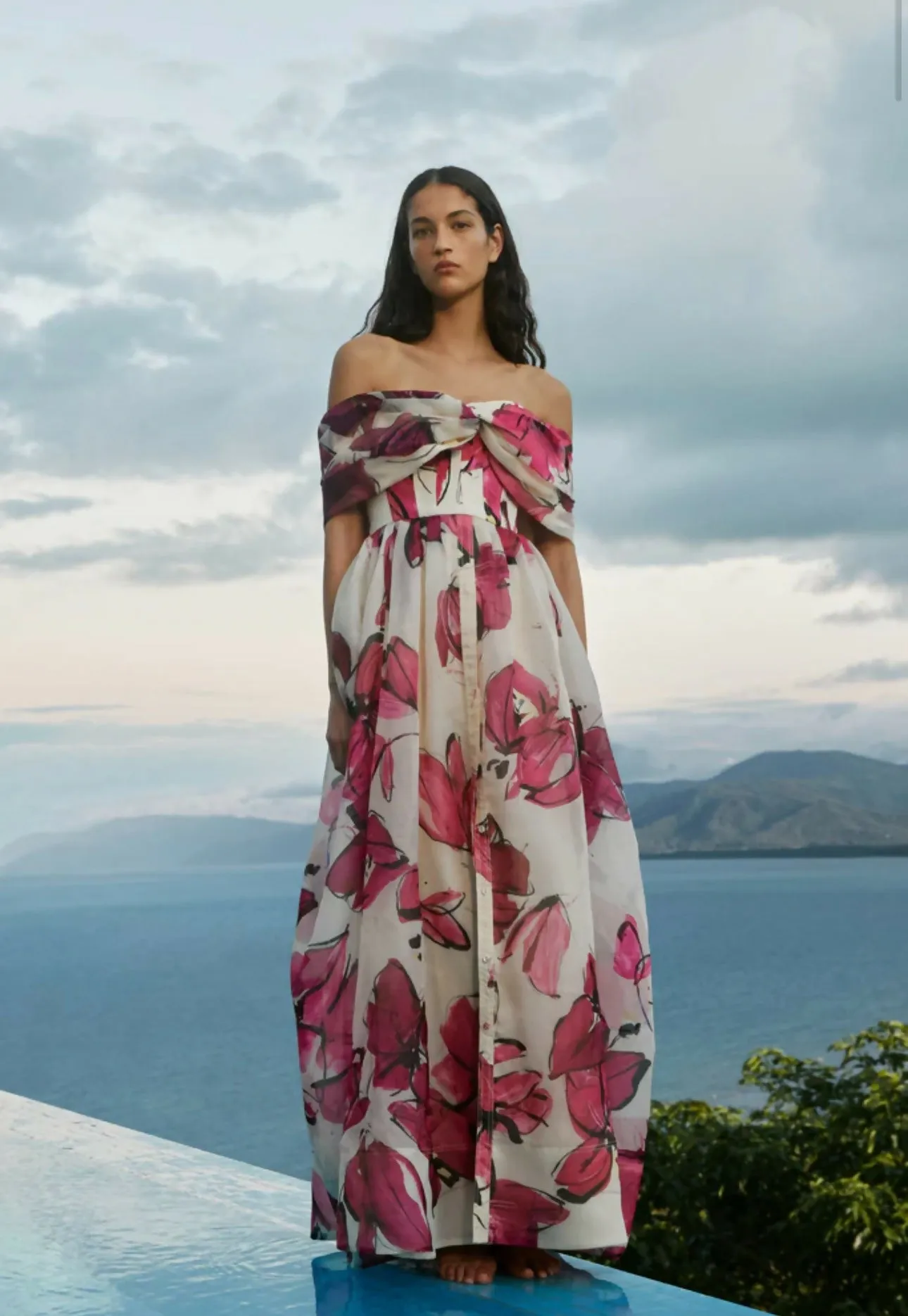Aje Cordelia Midi Dress