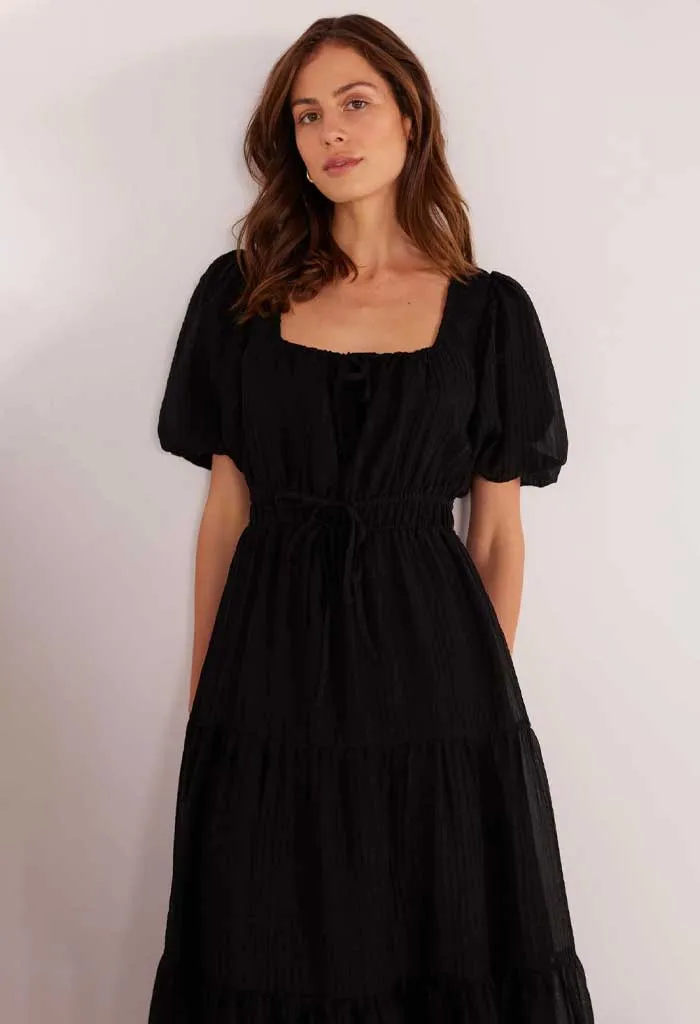 Amy Tiered Midi Dress