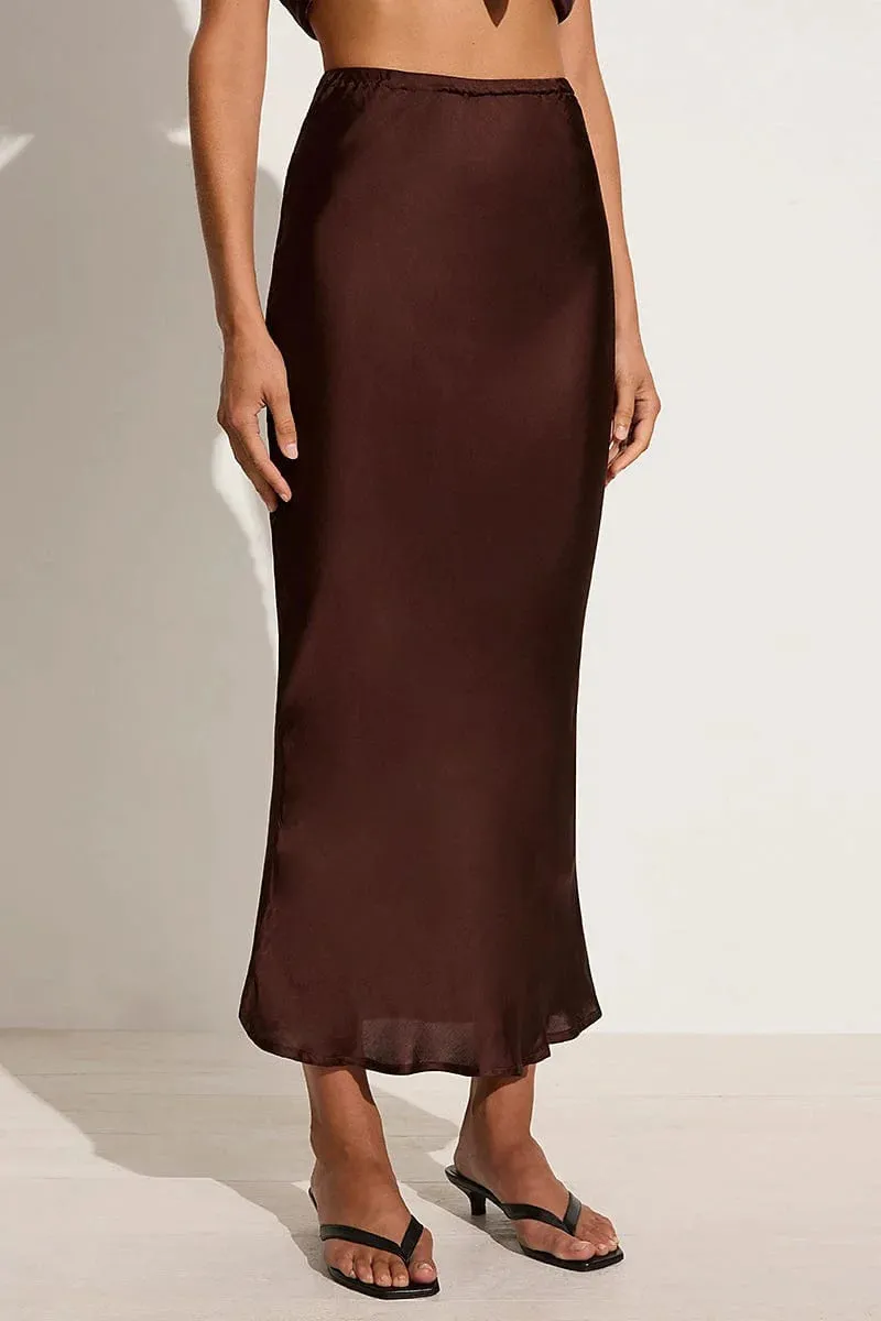 Ancora Skirt - Dark Truffle