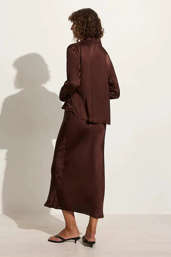 Ancora Skirt - Dark Truffle