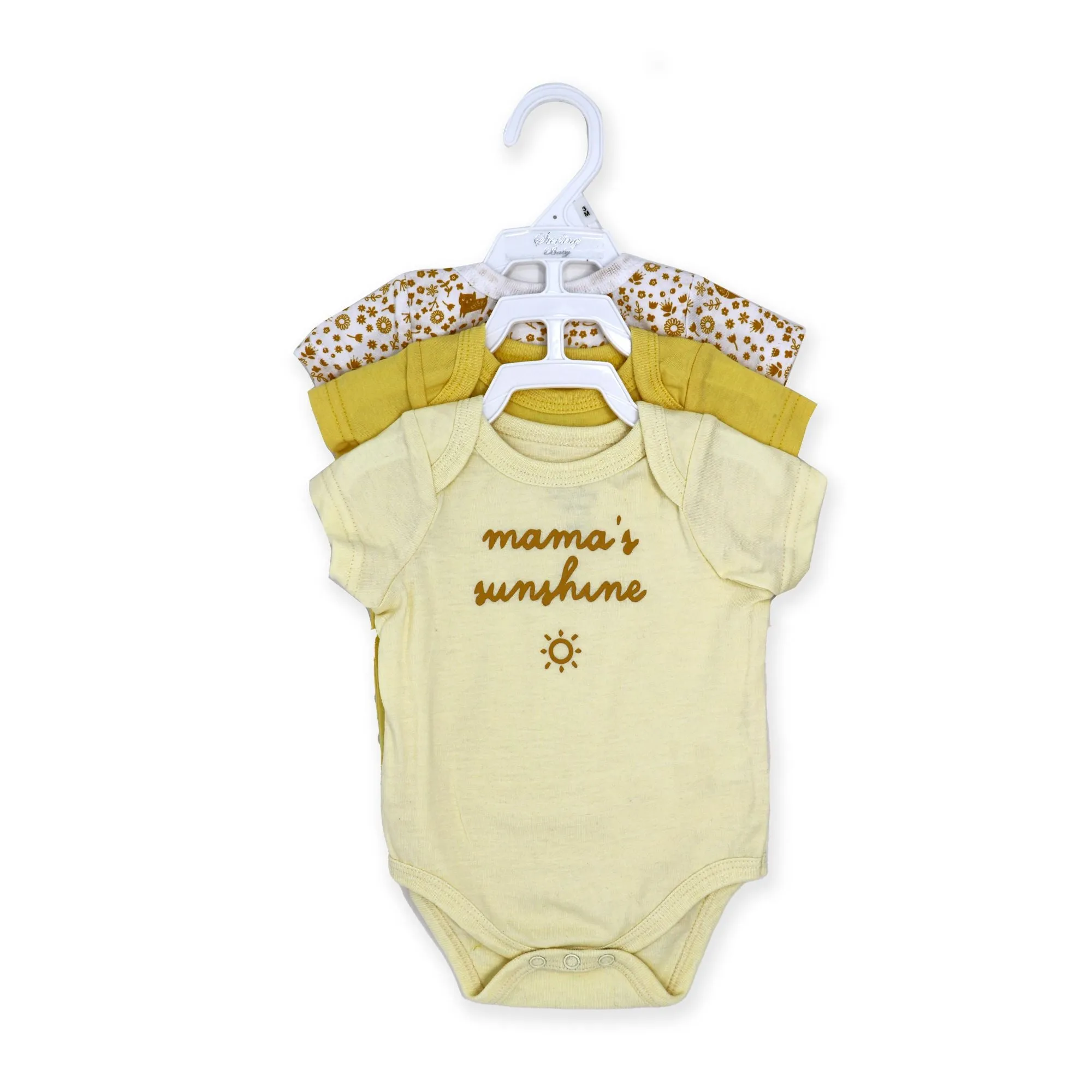 Baby Girl's Bodysuit Set - Mamas Sunshine