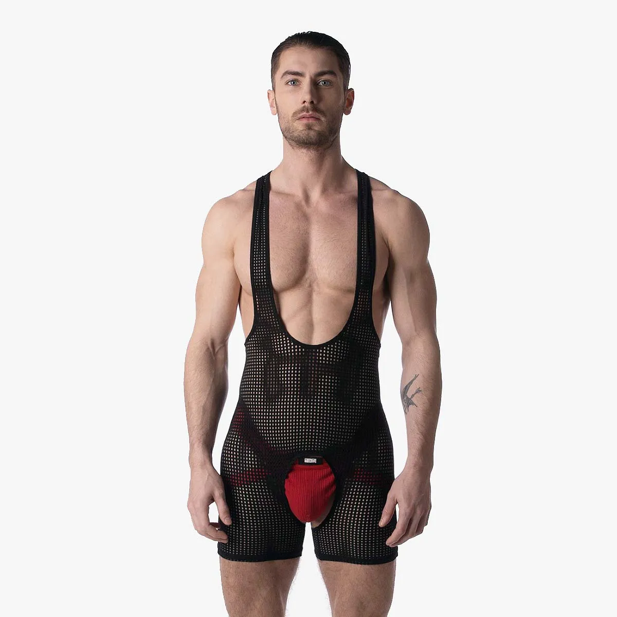 Barcode Berlin Singlet Pan Black