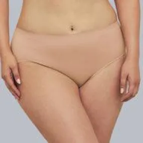 Bare Essentials Recycled Nylon Midi - Nude