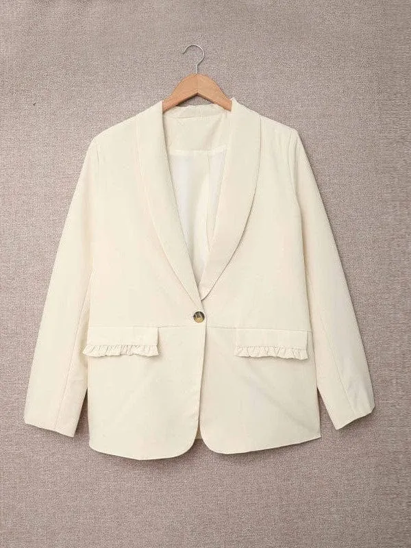 Basic Long Sleeve Blazer