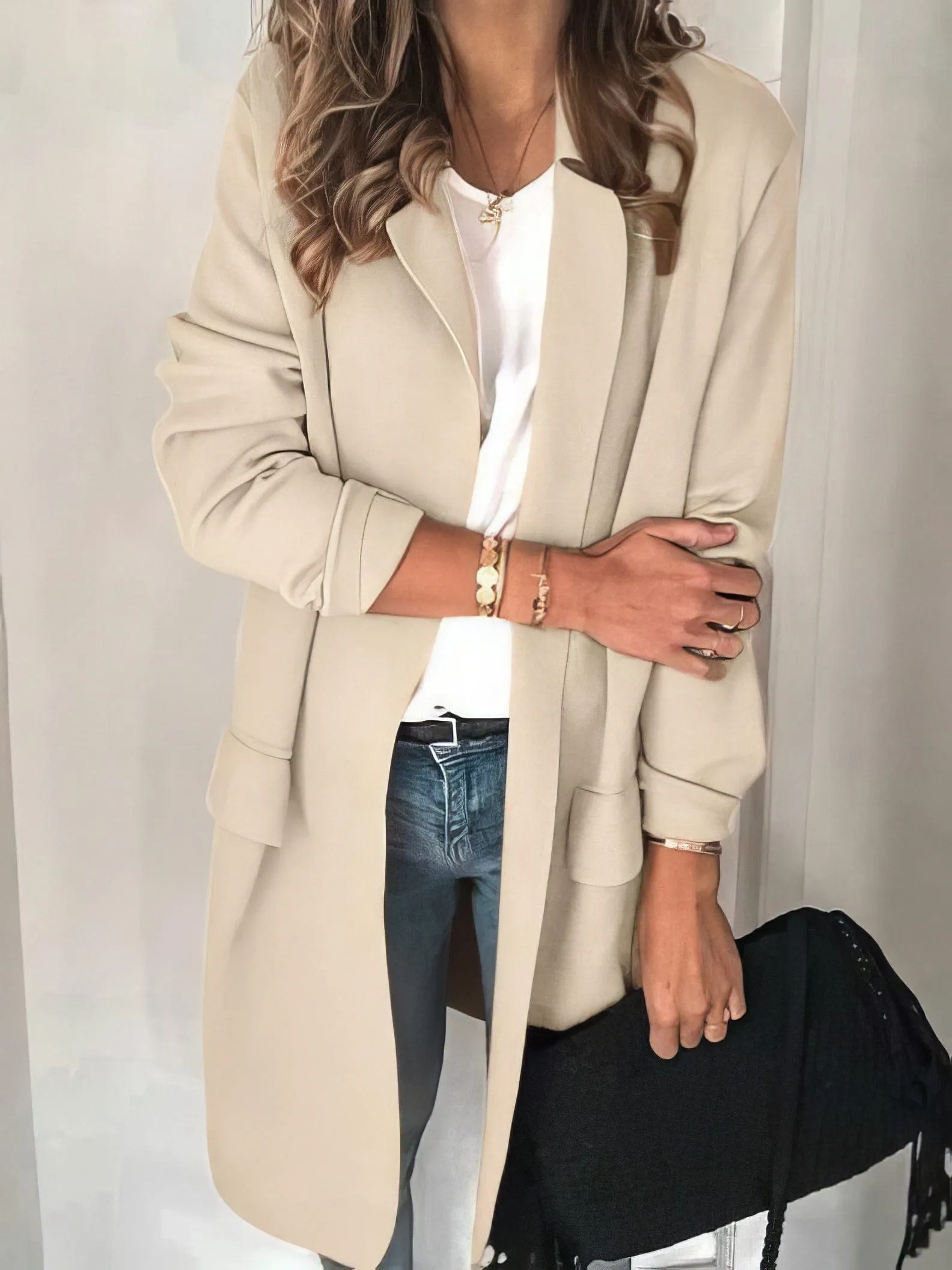 Basic Long Sleeve Blazer
