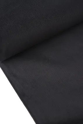 Black 14 Wale Cotton Corduroy | Robert Kaufman