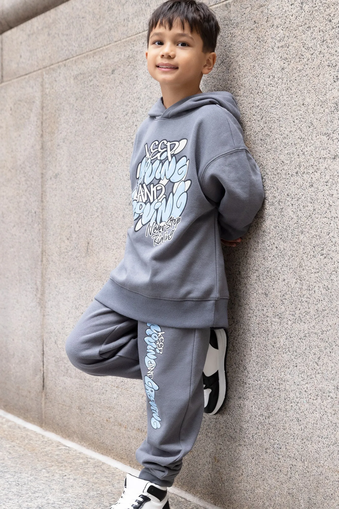 Boys Graphic Fleece Jogger