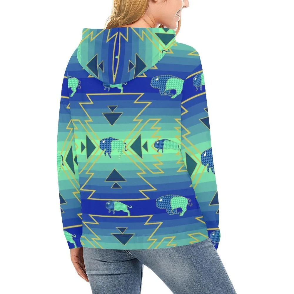 Buffalo Run Hoodie for Women (USA Size)