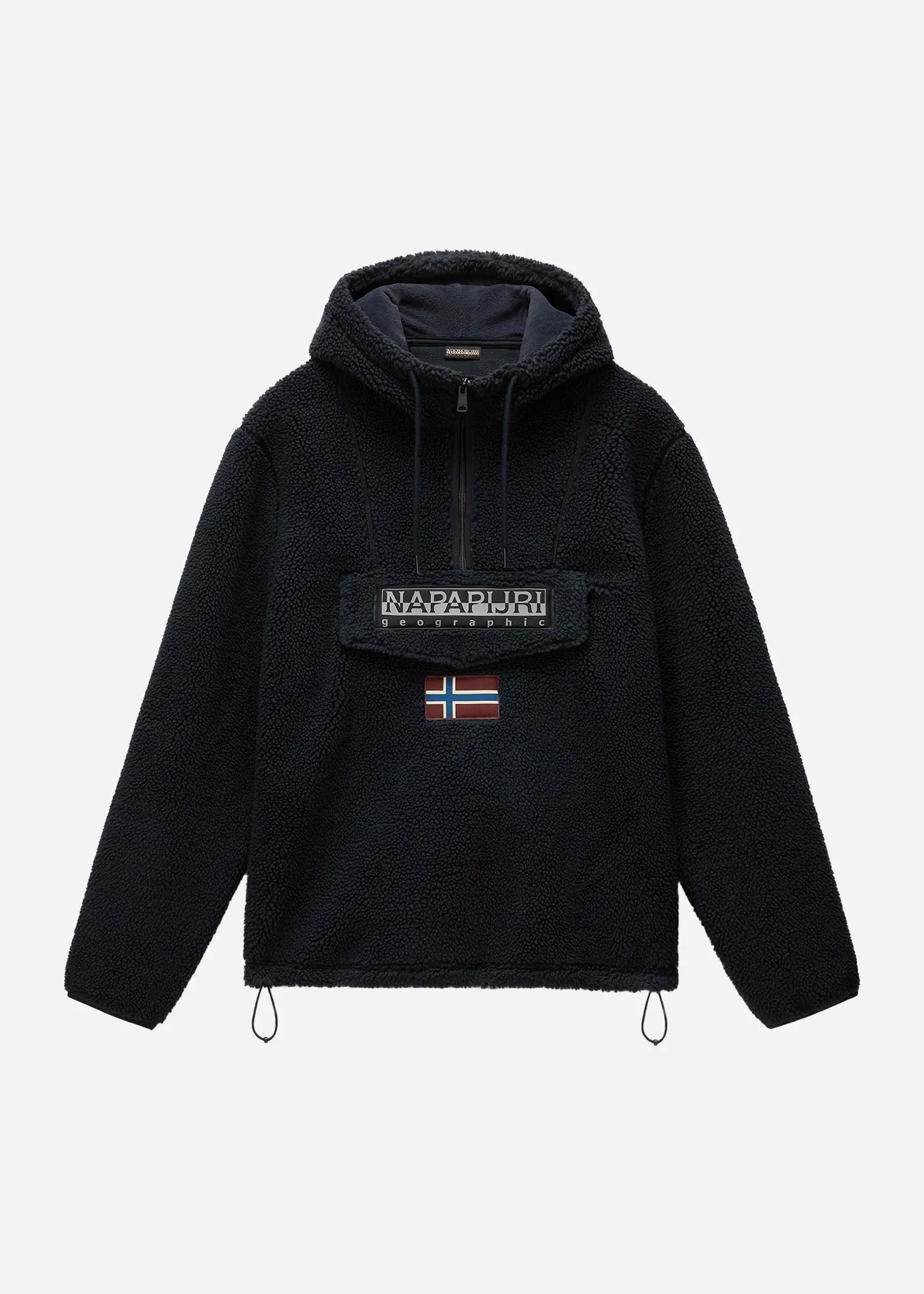 Burgee curly - black