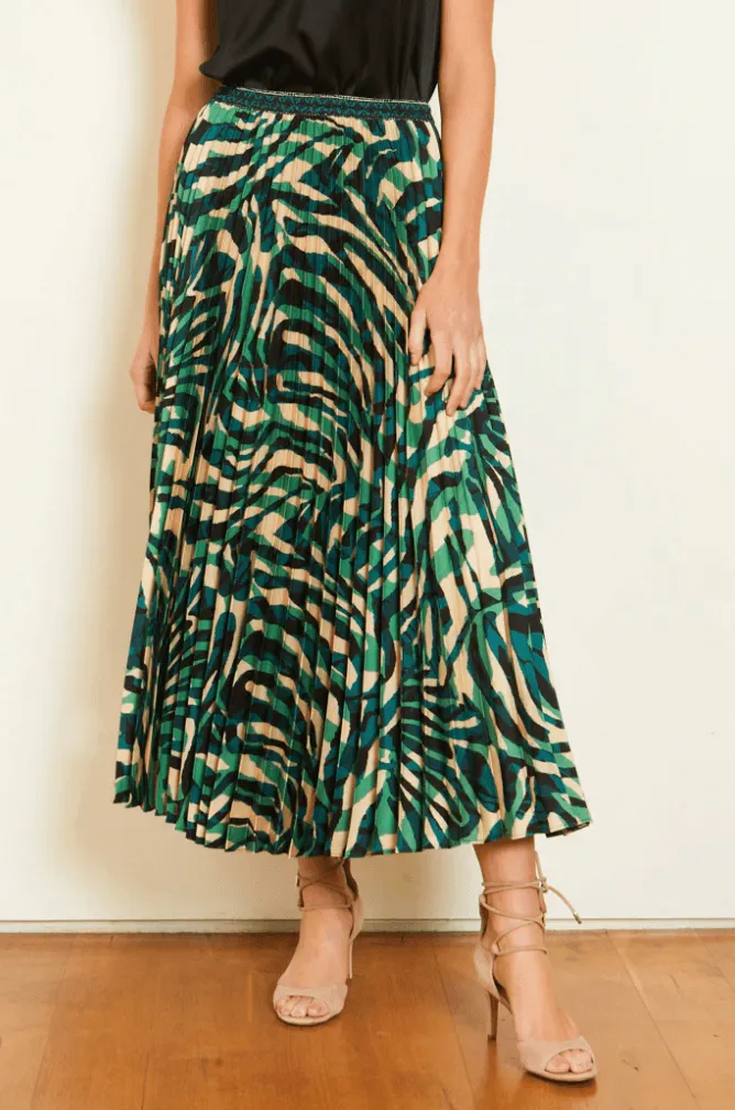 Caballero Mia Rhythmic Zebra Skirt