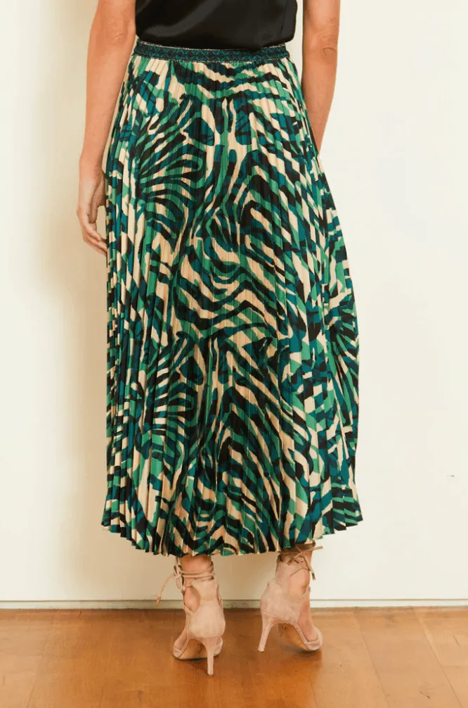 Caballero Mia Rhythmic Zebra Skirt
