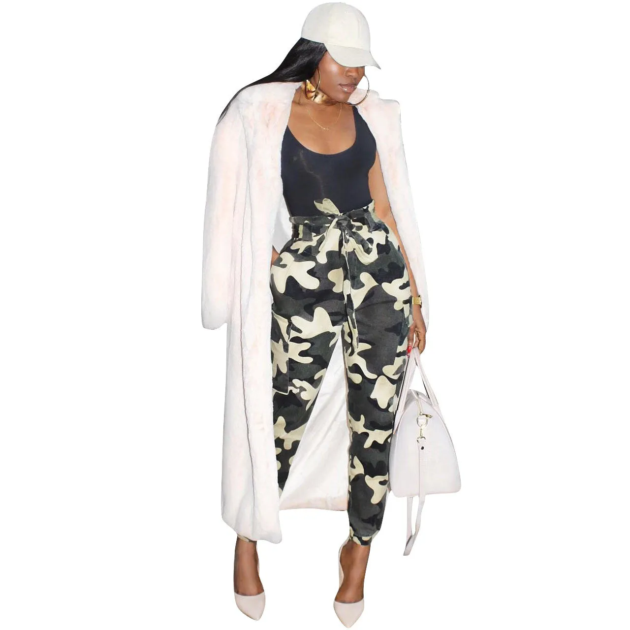 Cameo Print Pants