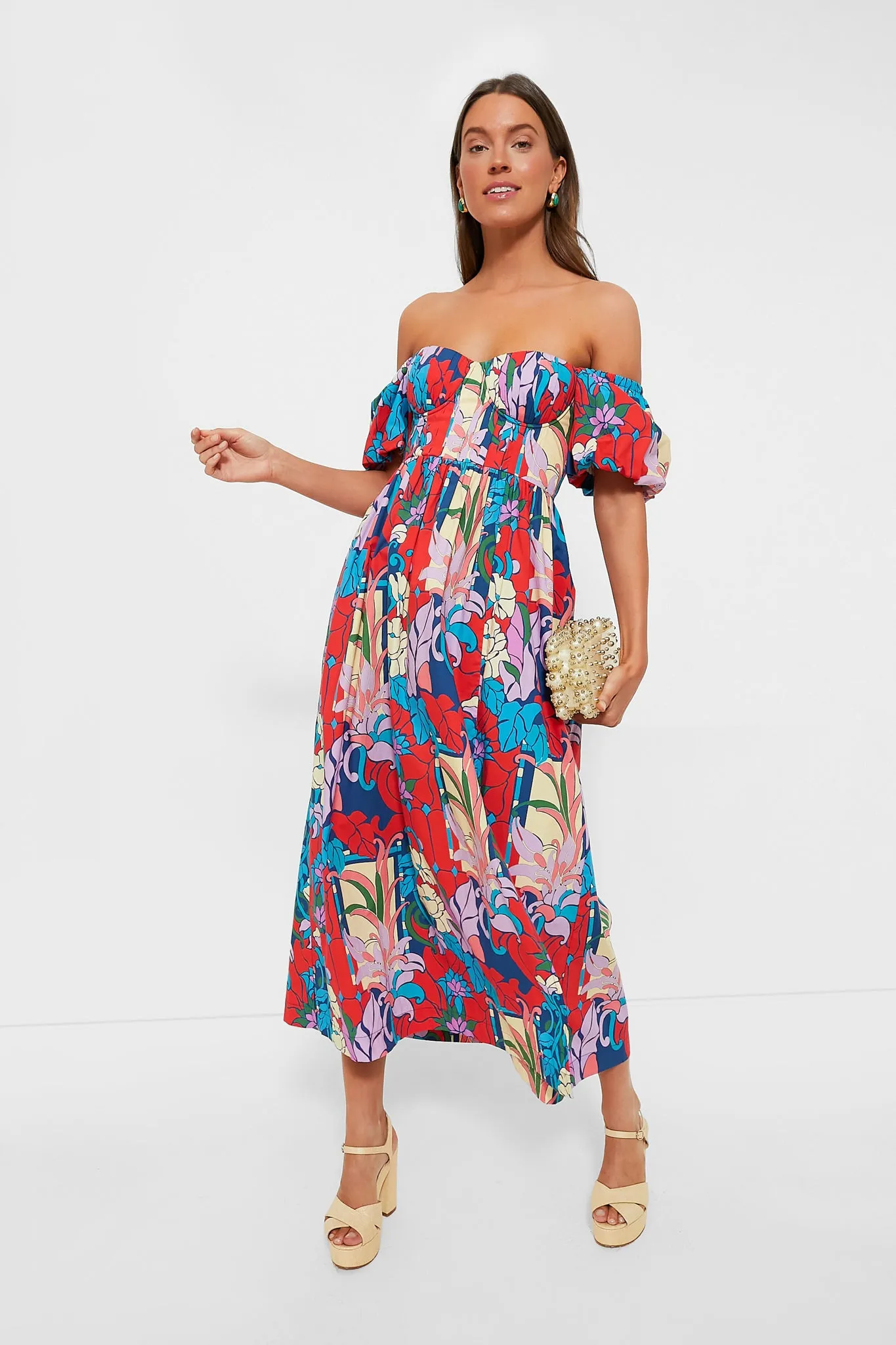 Climbing Cosmos Valerie Dress