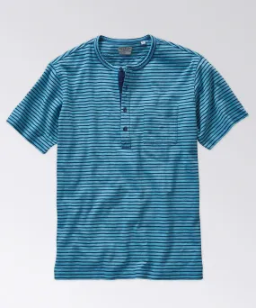 Coastal Slub Stripe Henley