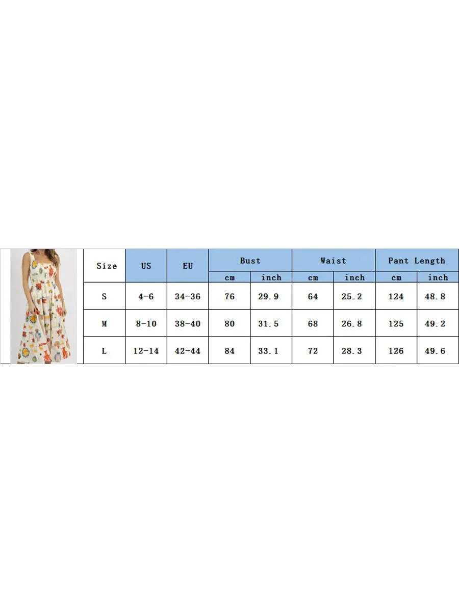 Colorful Seafood Print Midi Dress for Women