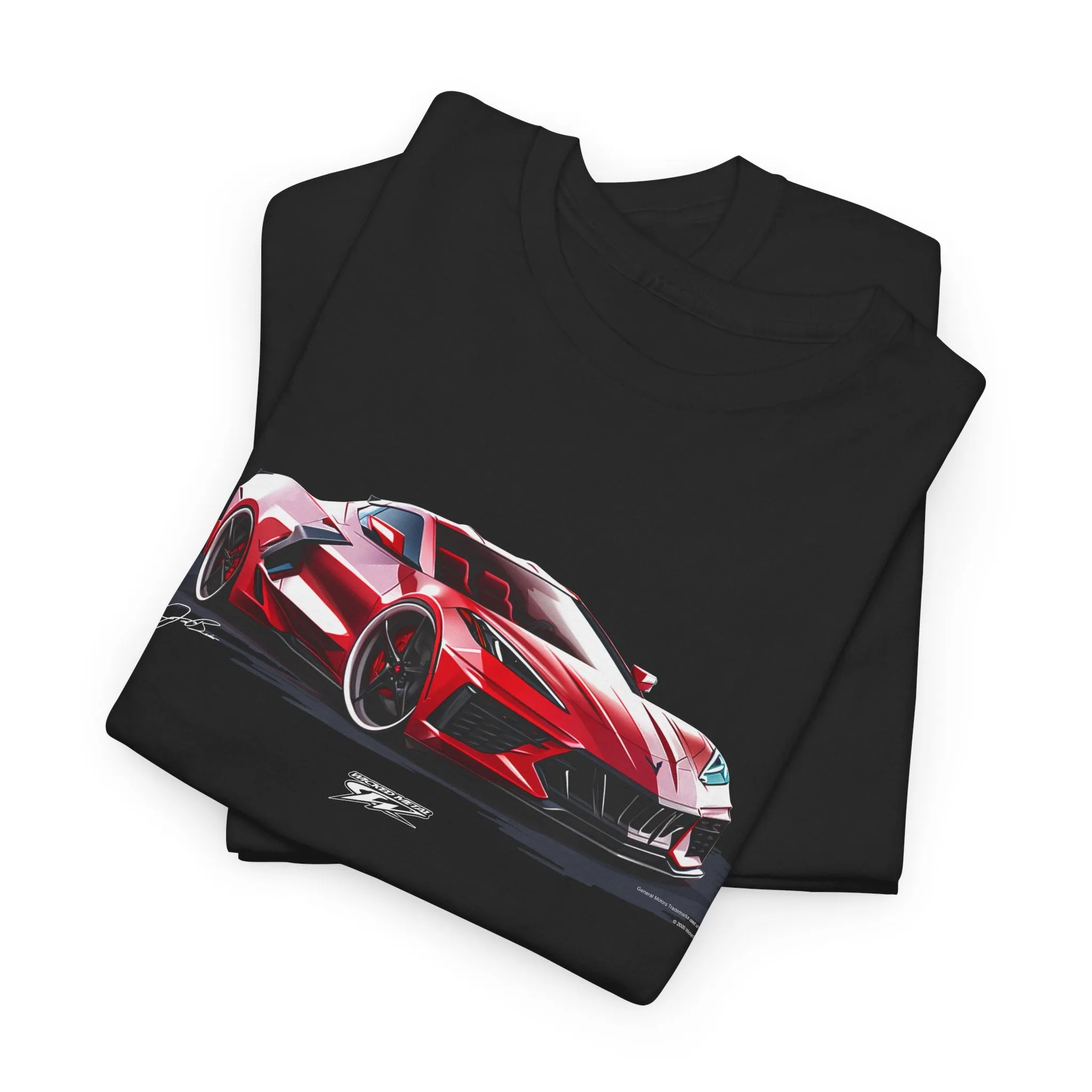 Corvette c8  - Corvette C8 Red shirt