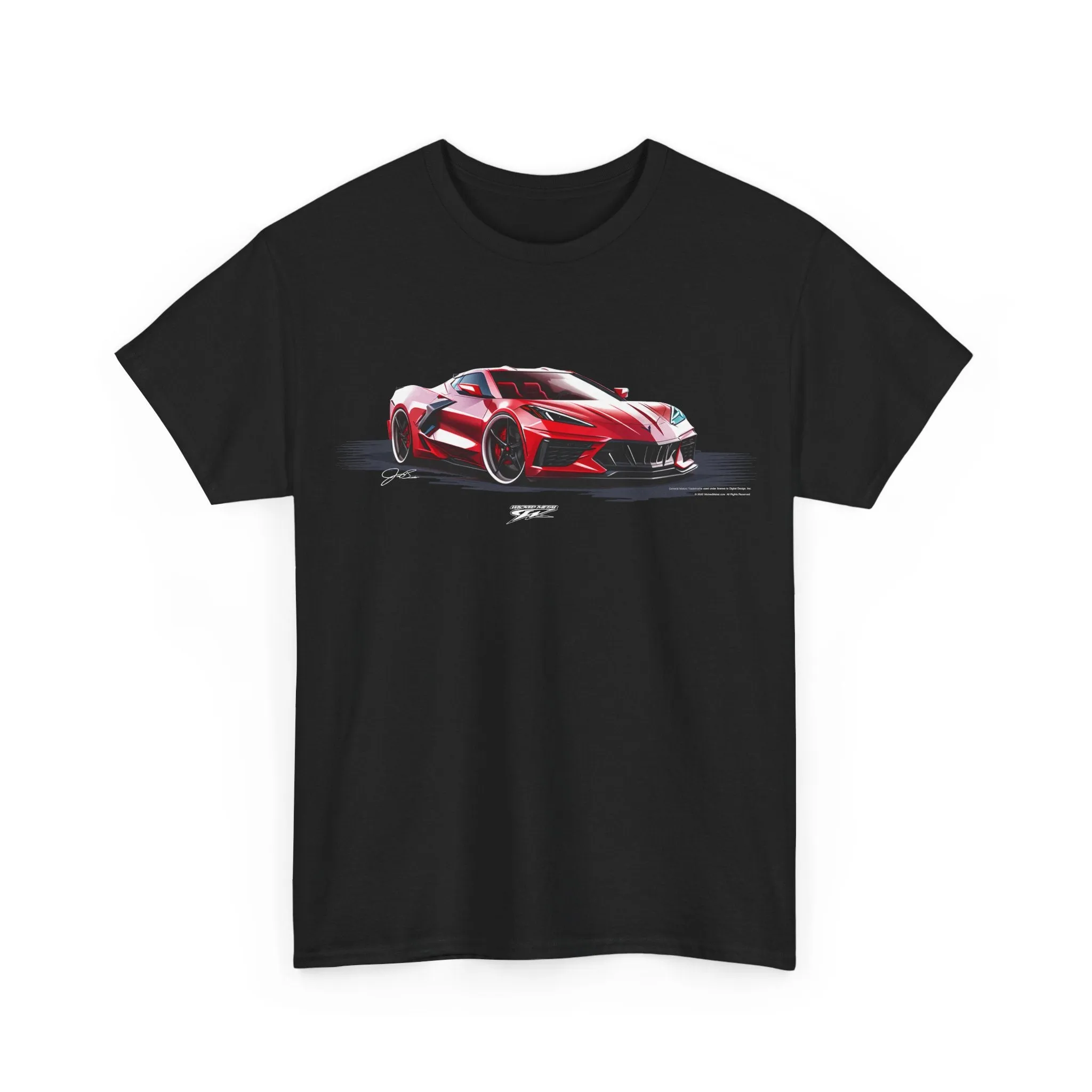 Corvette c8  - Corvette C8 Red shirt