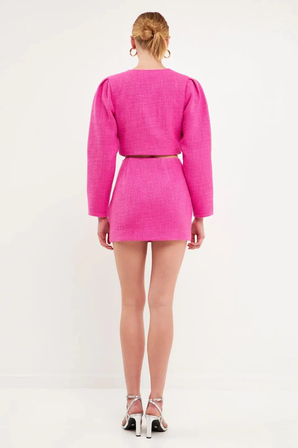 Cropped Tweed Jacket