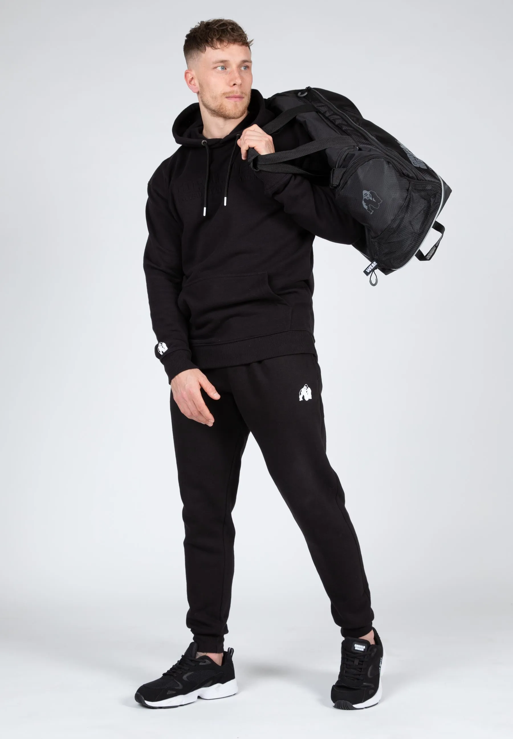 Crowley Men's Oversized Hoodie - Black