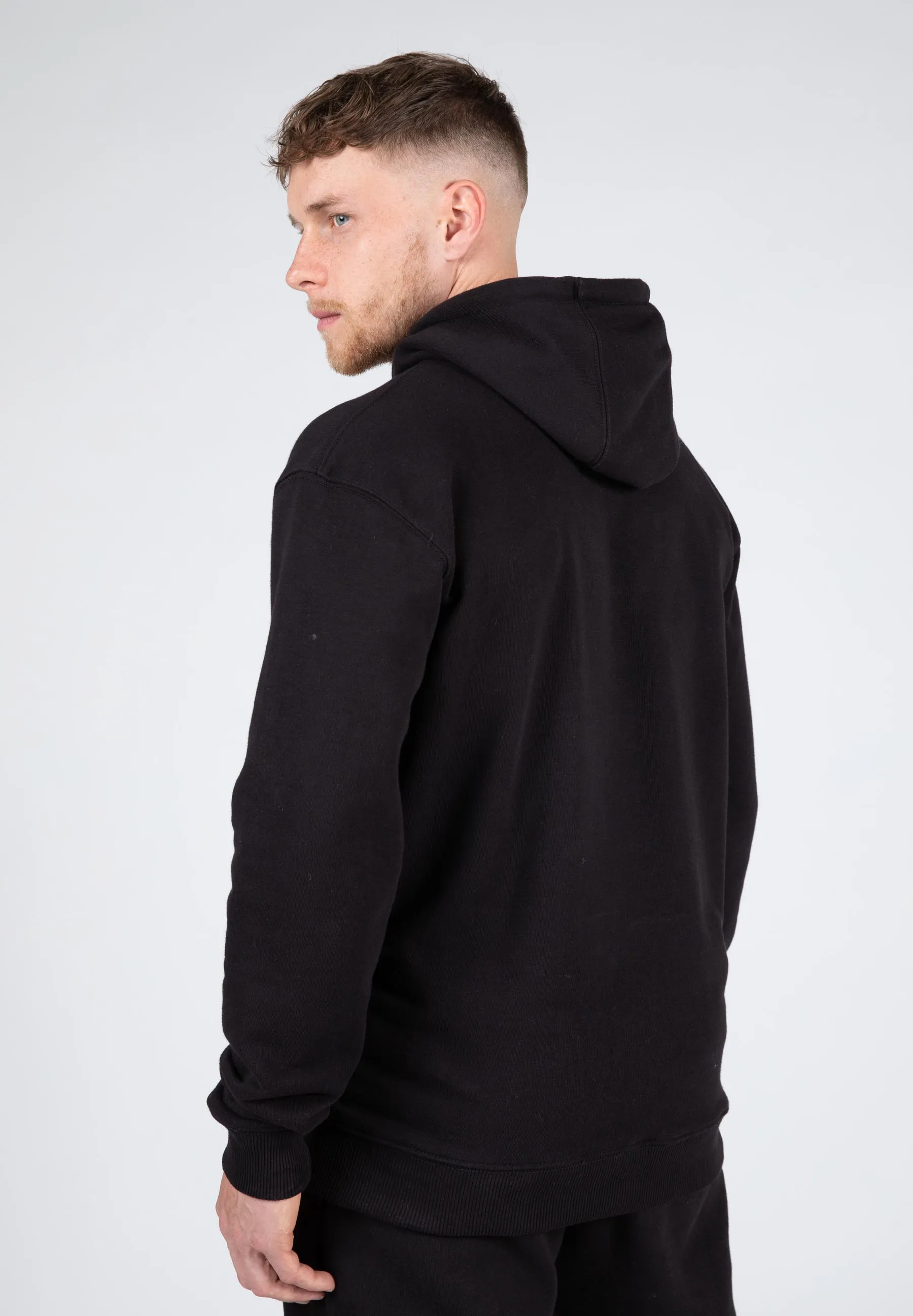 Crowley Men's Oversized Hoodie - Black