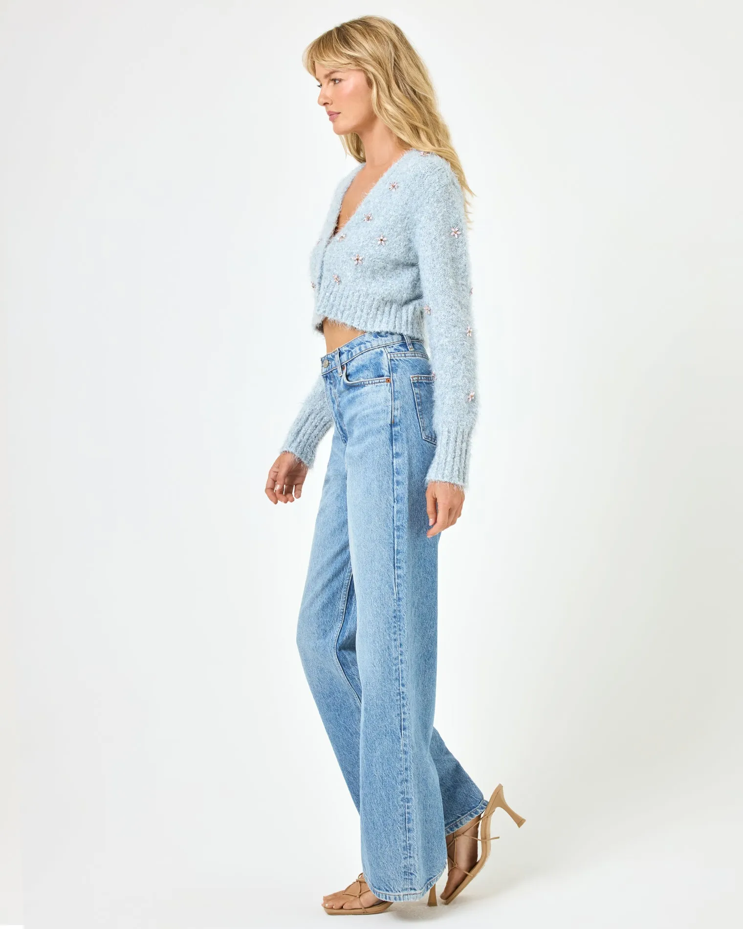Crystal Cardigan - Dove