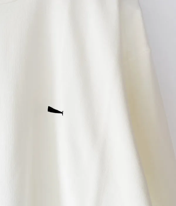 DESCENDANT/CYLINDER HIGH NECK LS (WHITE)