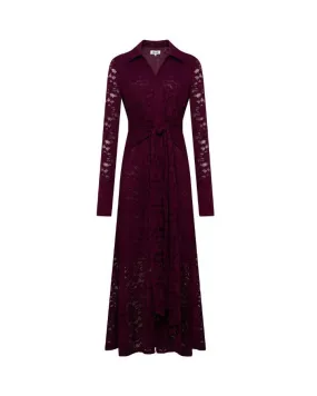 Diane Von Furstenberg Regent Lace Midi Dress