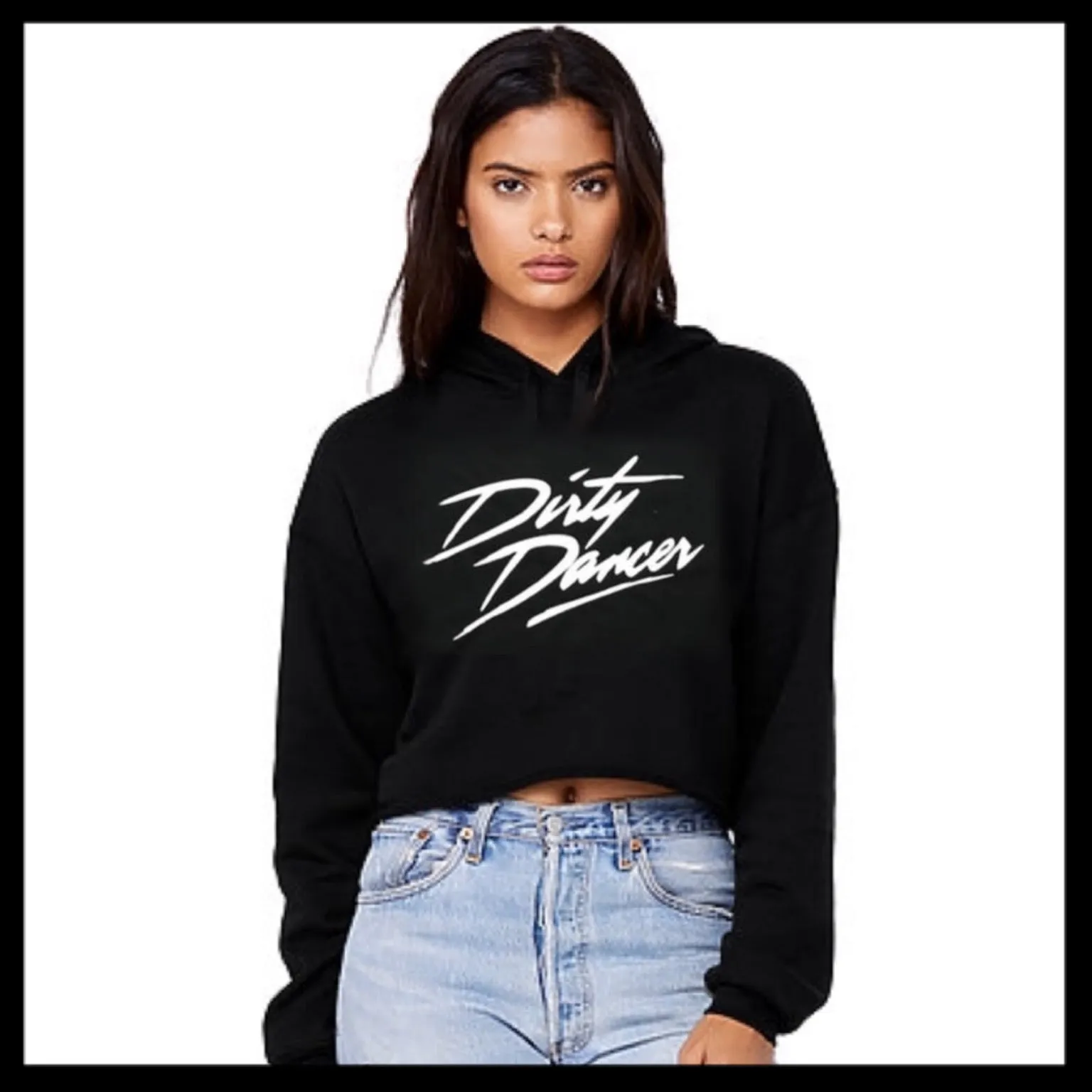 Dirty Dancer Cropped Hoodie
