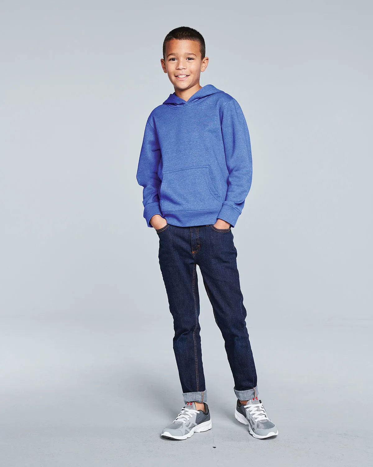 District YOUTH VIT Cotton Fleece Hoodie Sweatshirt