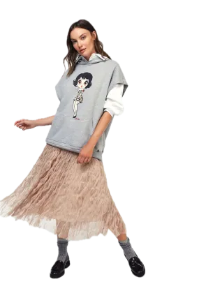 Dixie beige skirt
