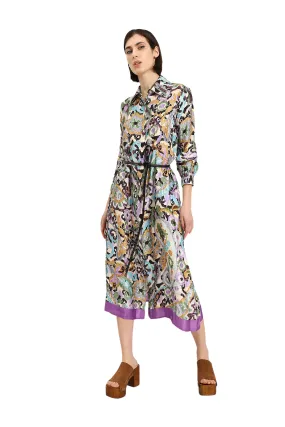 Dixie midi multicolor dress