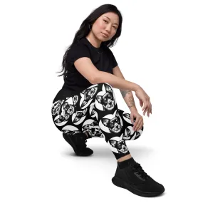 DOG BREED LEGGINGS with pockets - LANCASHIRE HEELER - HERTTAHOUND